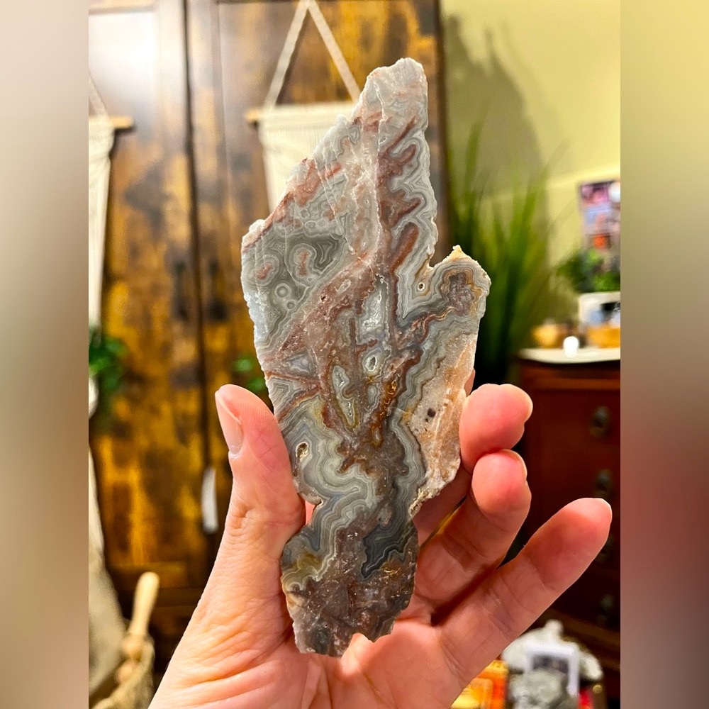 Mexican Crazy Lace Agate Slab